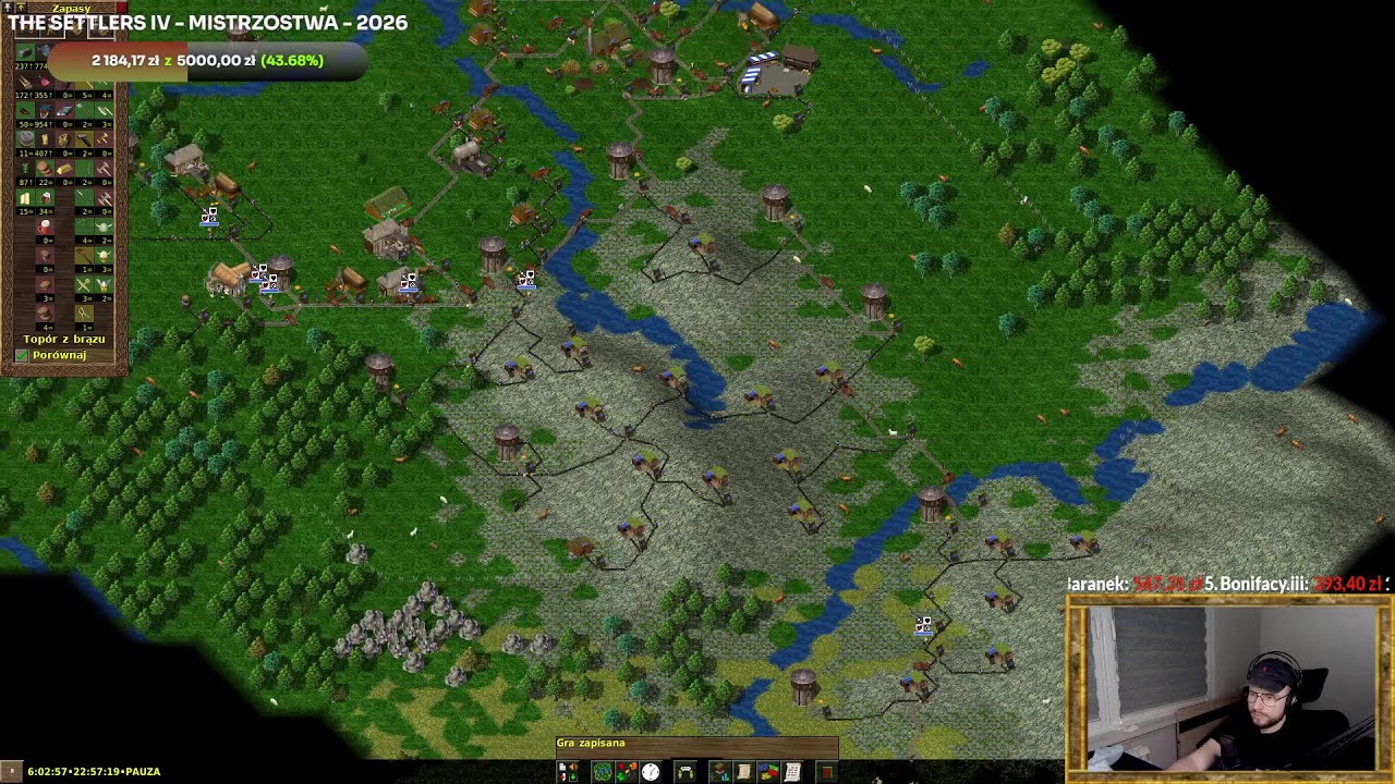 WIDELANDS 1.3 - CZYLI THE SETTLERS II NA STERYDACH - TESTUJEMY GRĘ / @Fr_Dae