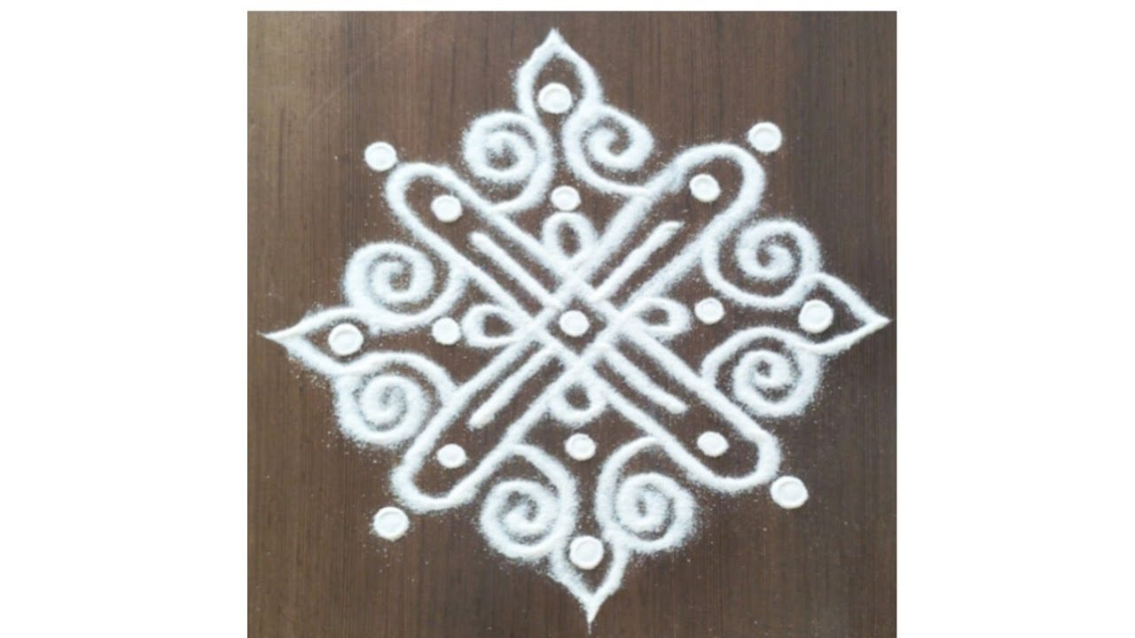 #apartmentkolam 🌷#dailykolam 🌷#2nos.🌷