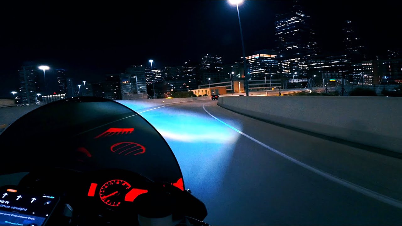 Chillier Summer Nights | CBR600rr | Evening Ride into the city [4k]