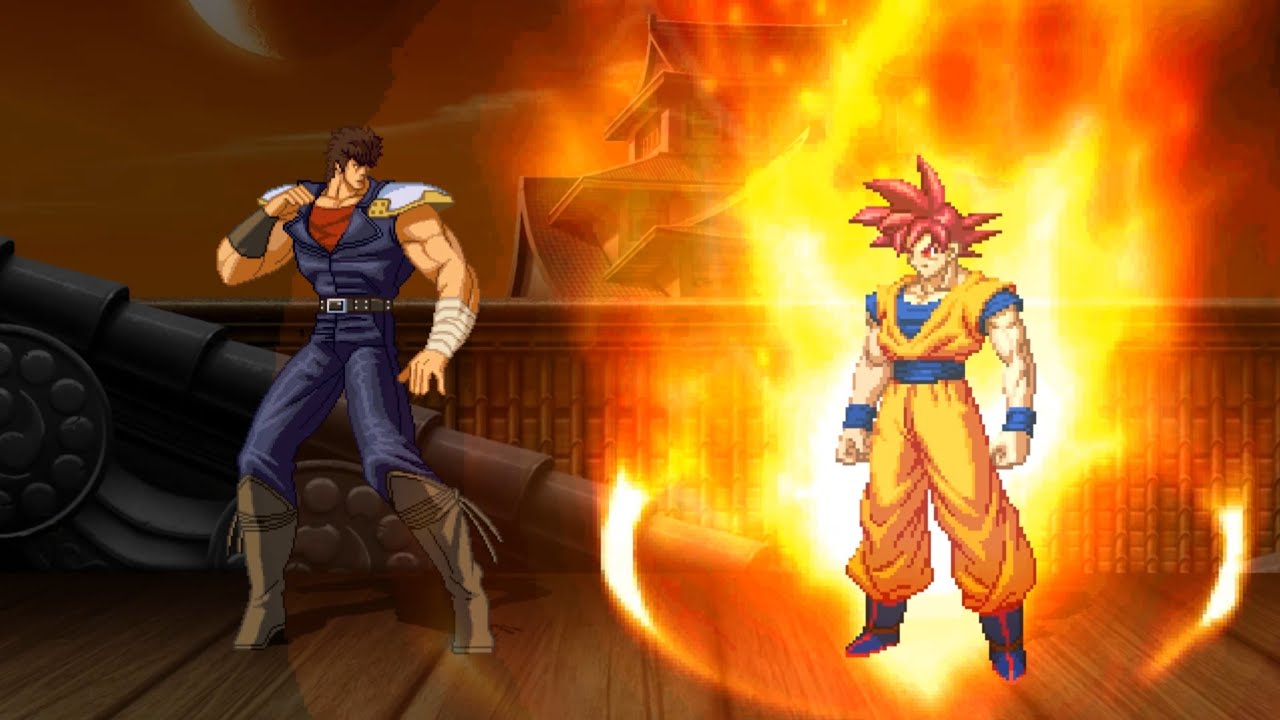 KENSHIRO vs GOKU - Epic Combat!