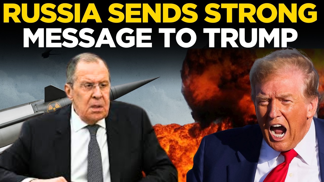 LAVROV'S IRAN WARNING LIVE | Lavrov Sends Shock Message to Trump | Russia Draws Red Line For Trump