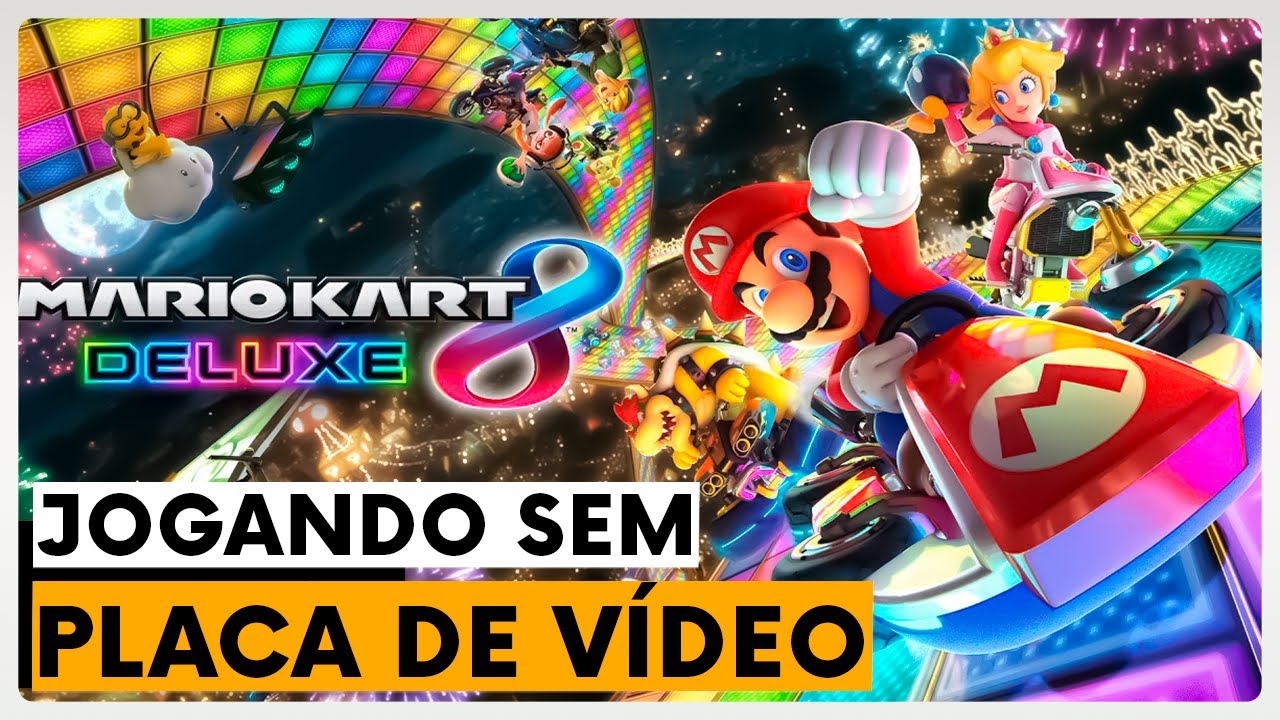 MARIO KART 8 DELUXE  PC - YUZU SWITCH - RYZEN 5 5600G - Jogando Sem Placa de Vídeo