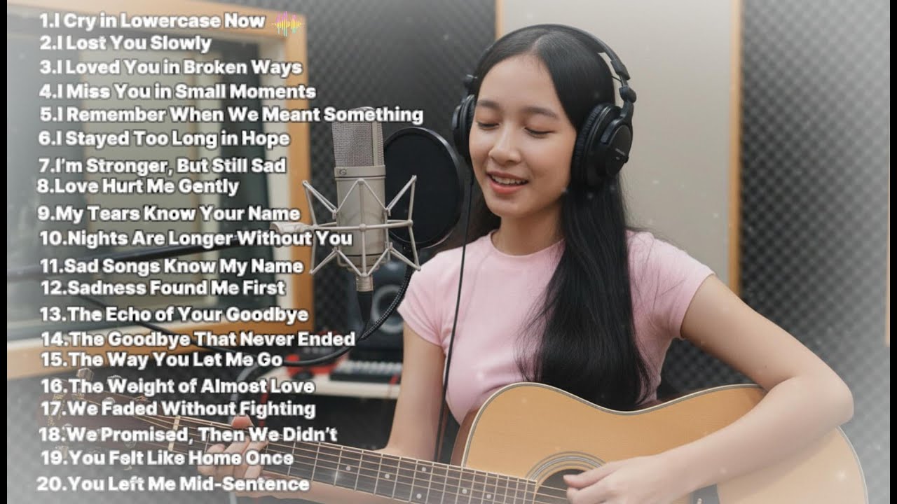 I cry in lowercase now (full album) | sad acoustic heartbreak songs | Kong Lyrics