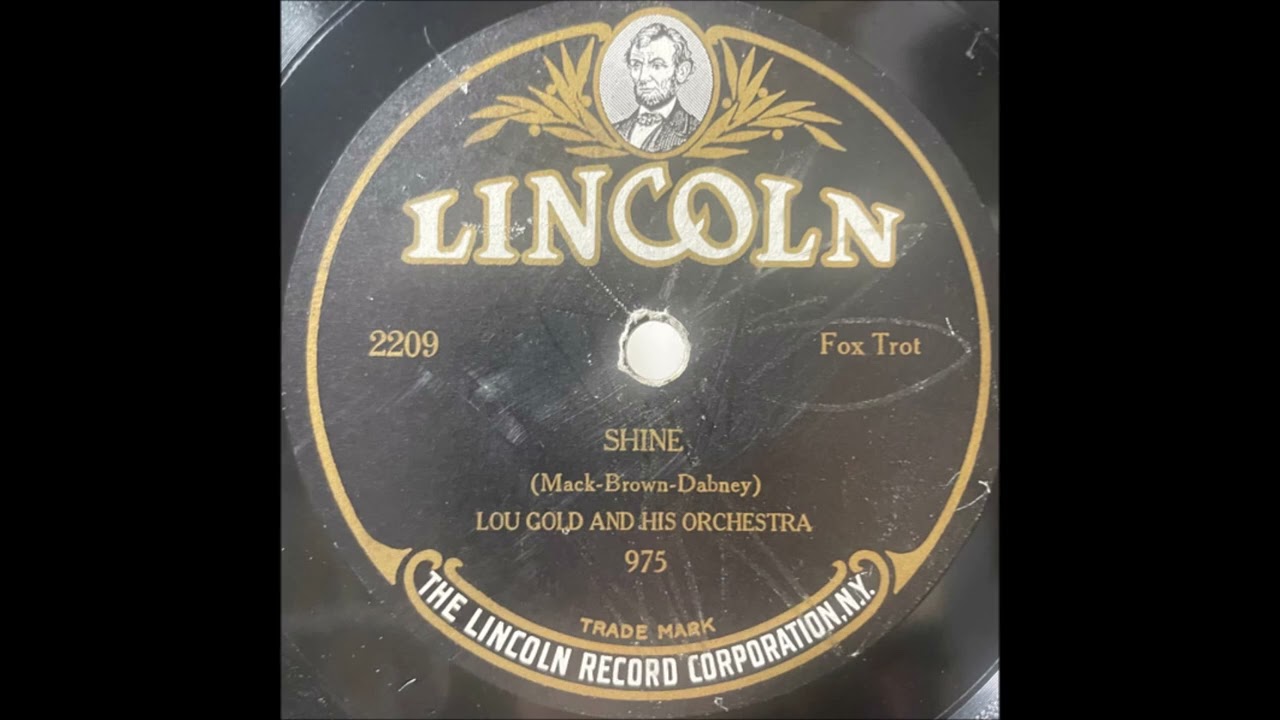 Lou Gold Orchestra 1924 