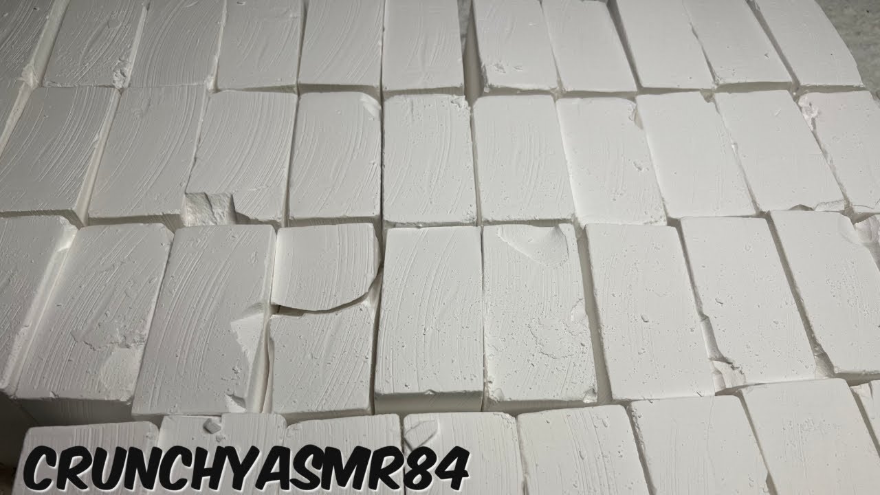 New Chalk | 40+ Fresh Chalk Blocks | Oddly Satisfying | ASMR | Sleep Aid