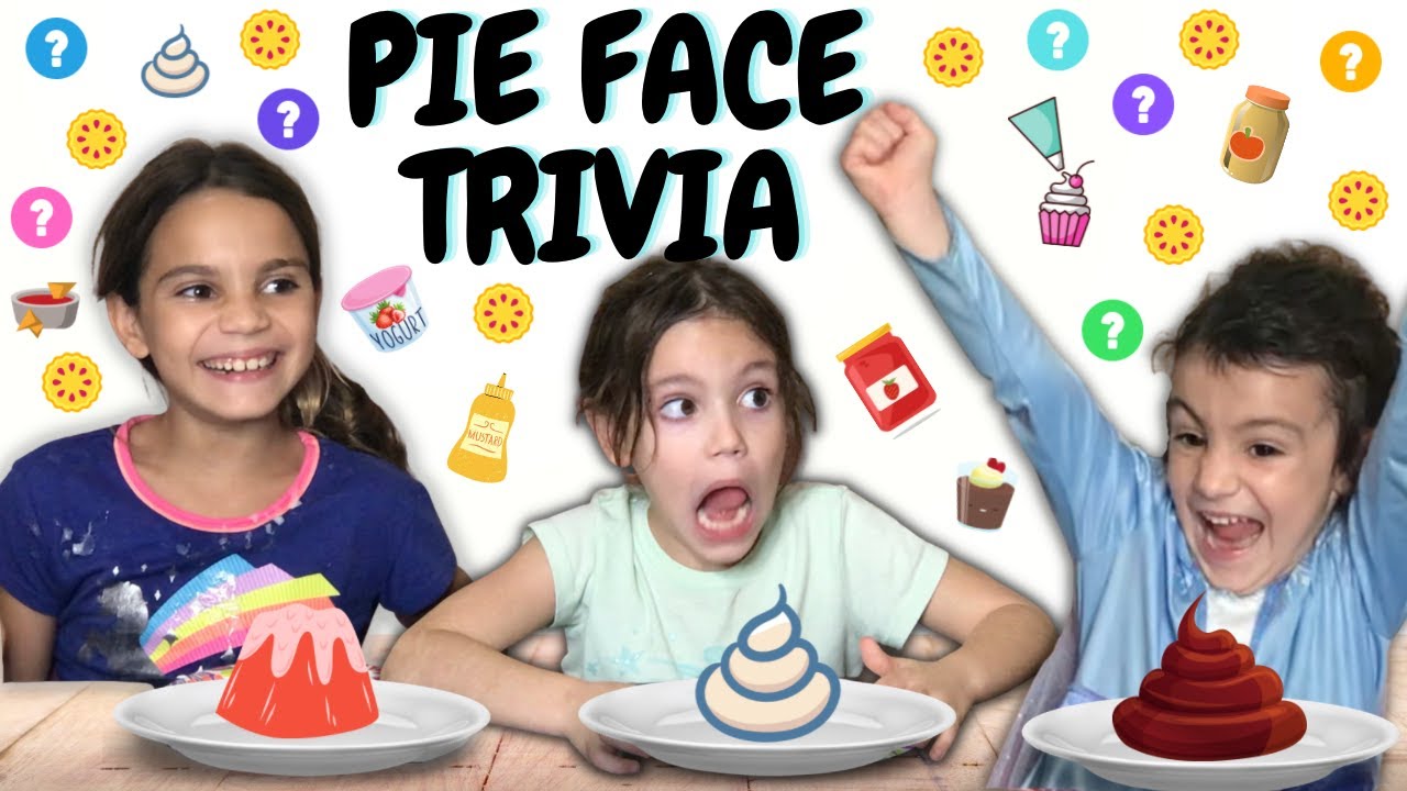 The Ultimate Pie Face Trivia Challenge With A Twist!!! #piefacechallenge