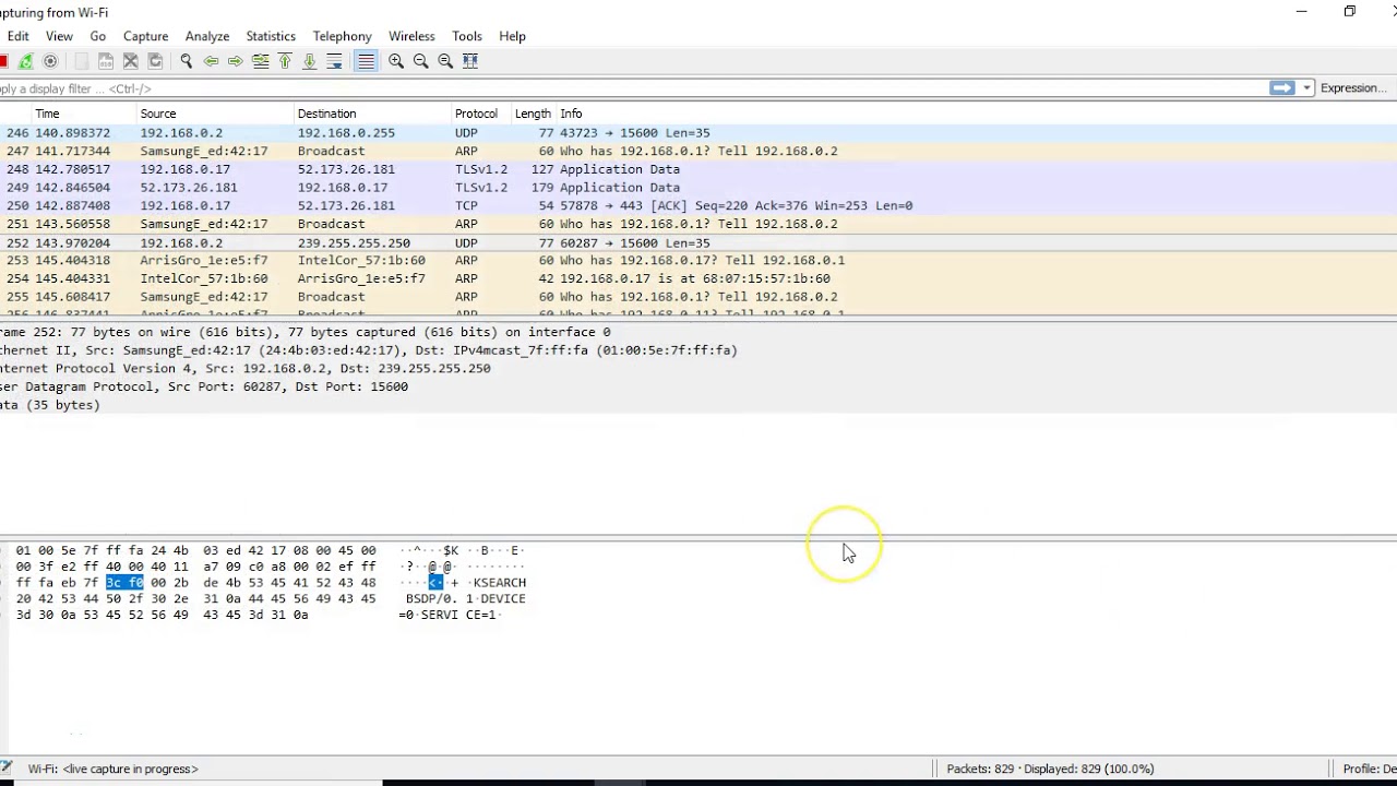 WIRESHARK - Network analysis using Wireshark