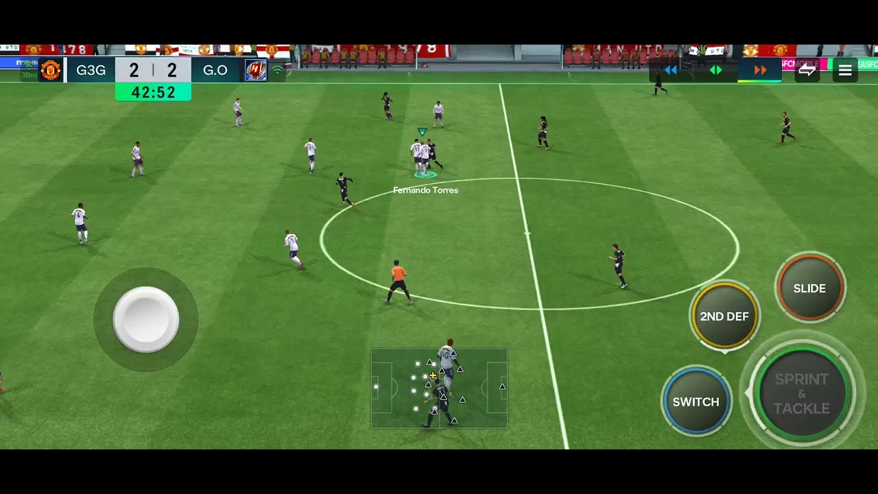 Manchester United Friendly EA Sports FC Mobile Game Gameplay Walkthrough 