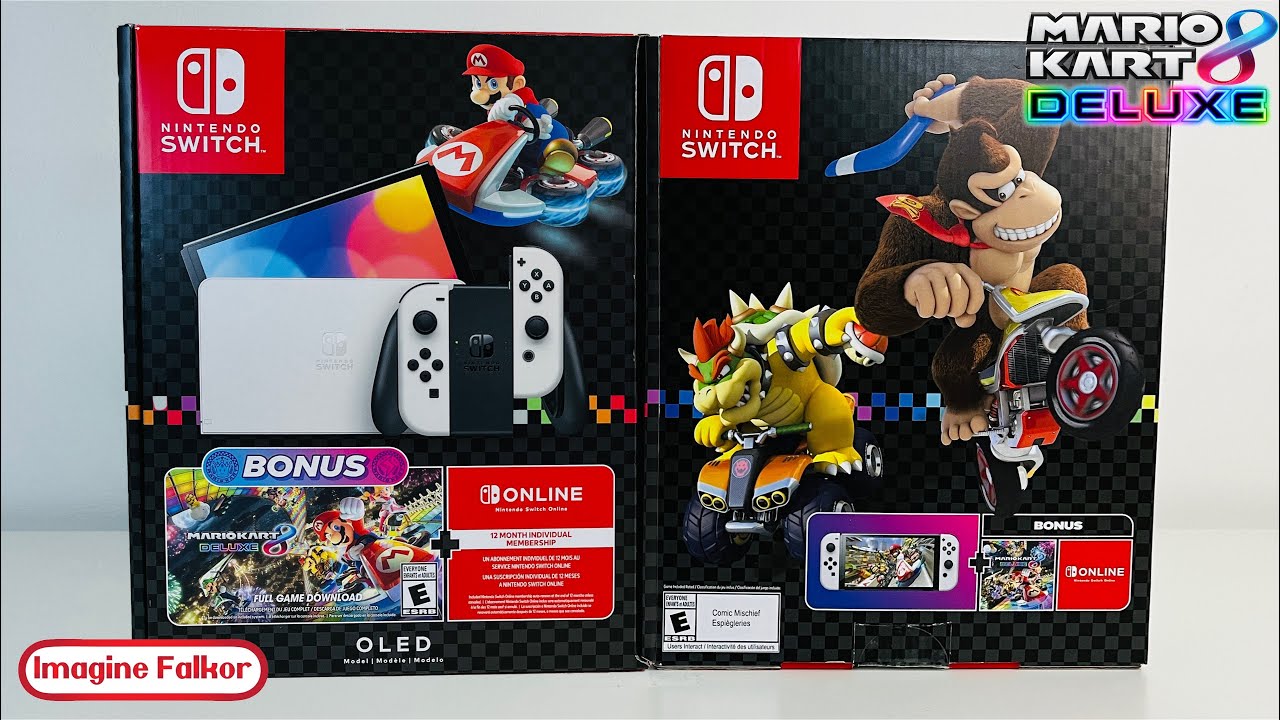 Nintendo Switch OLED x Mario Kart 8 Deluxe | 2025 ASMR Unboxing Review
