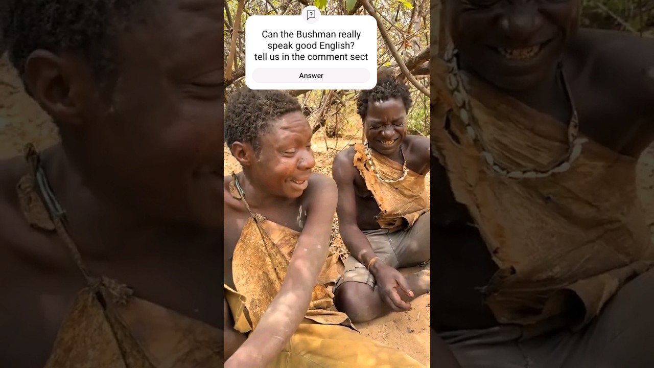 Try not to lough 😂😂 #africanreacts #trynottolaugh #bushman #viralshorts #funny