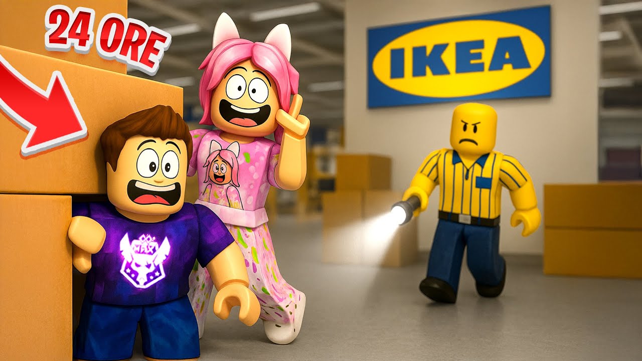 🛑INCHISI 24 DE ORE IN MAGAZINUL IKEA🏪! REUSIM?