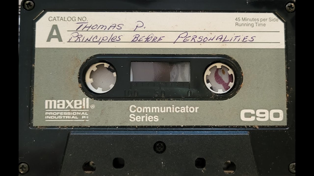 NA SPEAKER TAPE ~ THOMAS P (Baltimore) ~ Cassette Share