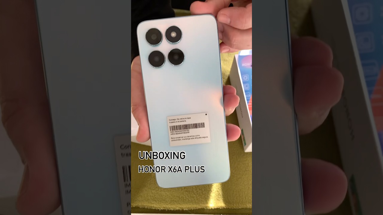 UNBOXING / HONOR X6a PLUS #honor #x6a