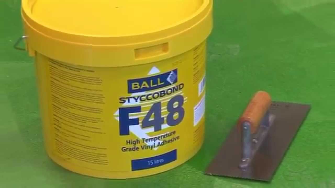 Styccobond F48 heat resistant conservatory flooring adhesive
