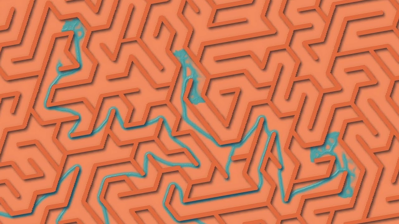 Can You Solve Triangle Maze Before Teal Slime?