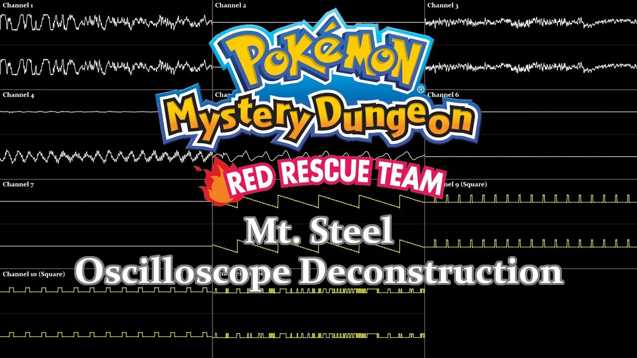 Pokémon Mystery Dungeon: Red Rescue Team - Mt. Steel (Oscilloscope Deconstruction)