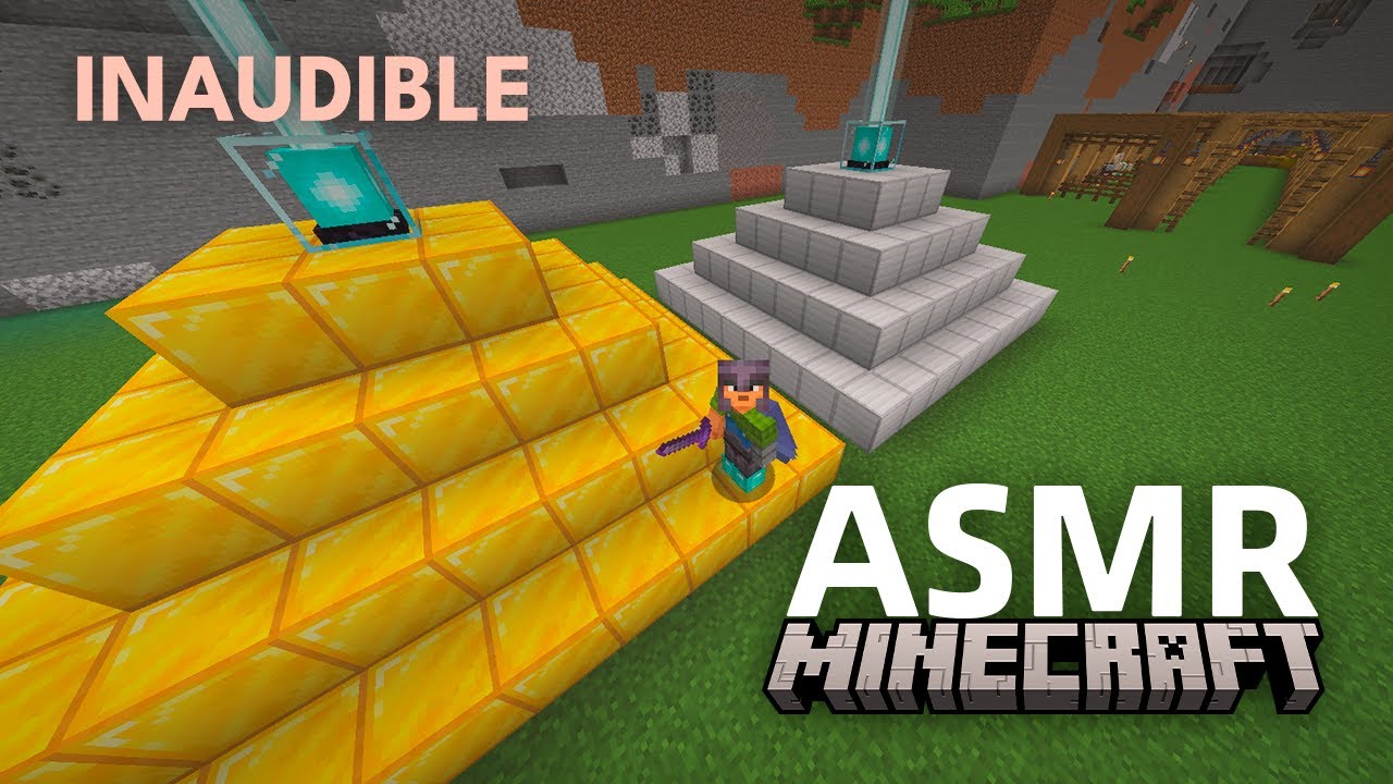 ASMR Minecraft - INAUDIBLE y MOUTH SOUNDS 😶😴🛌