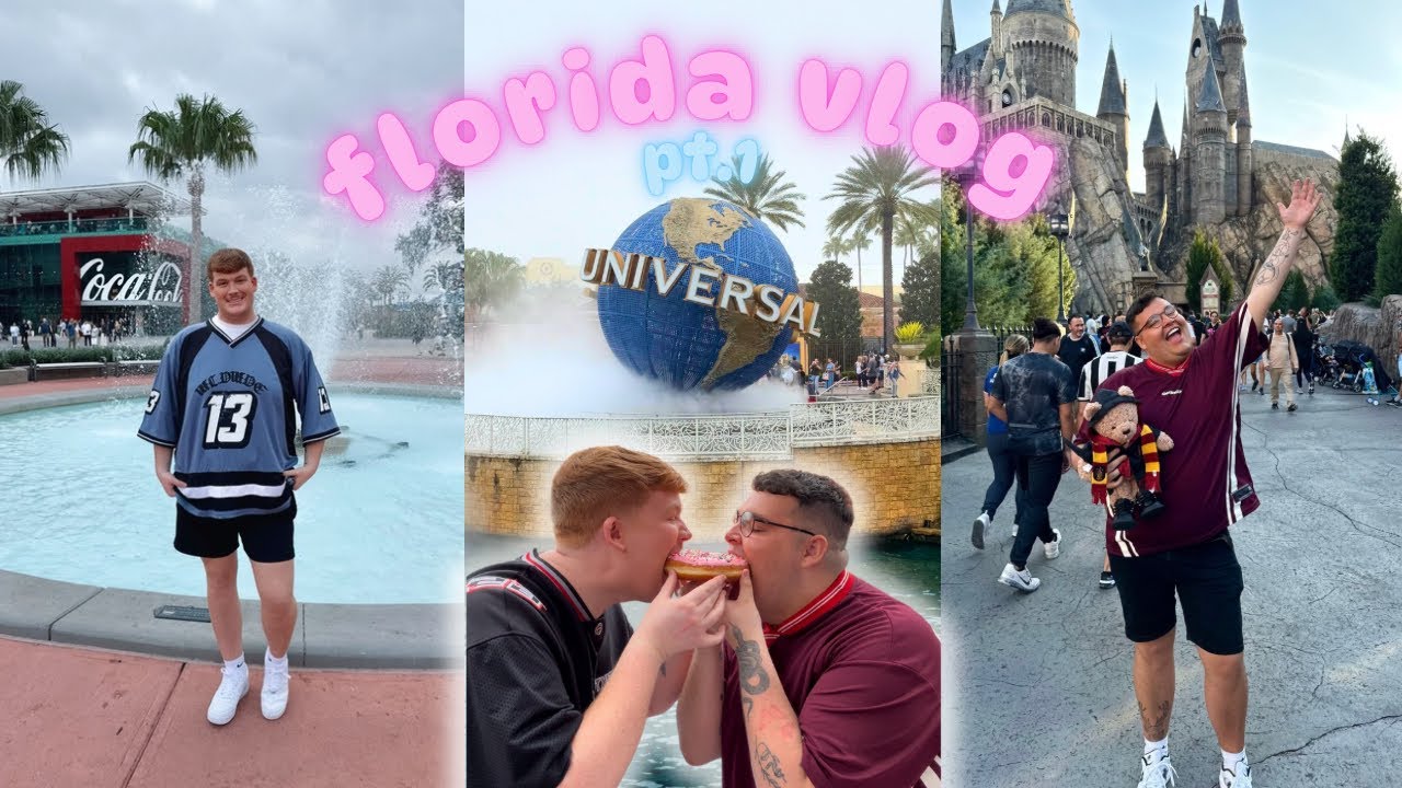ФЛОРИДА VLOG 1 | UNIVERSAL & DISNEY SPRINGS! KANE&IEUAN