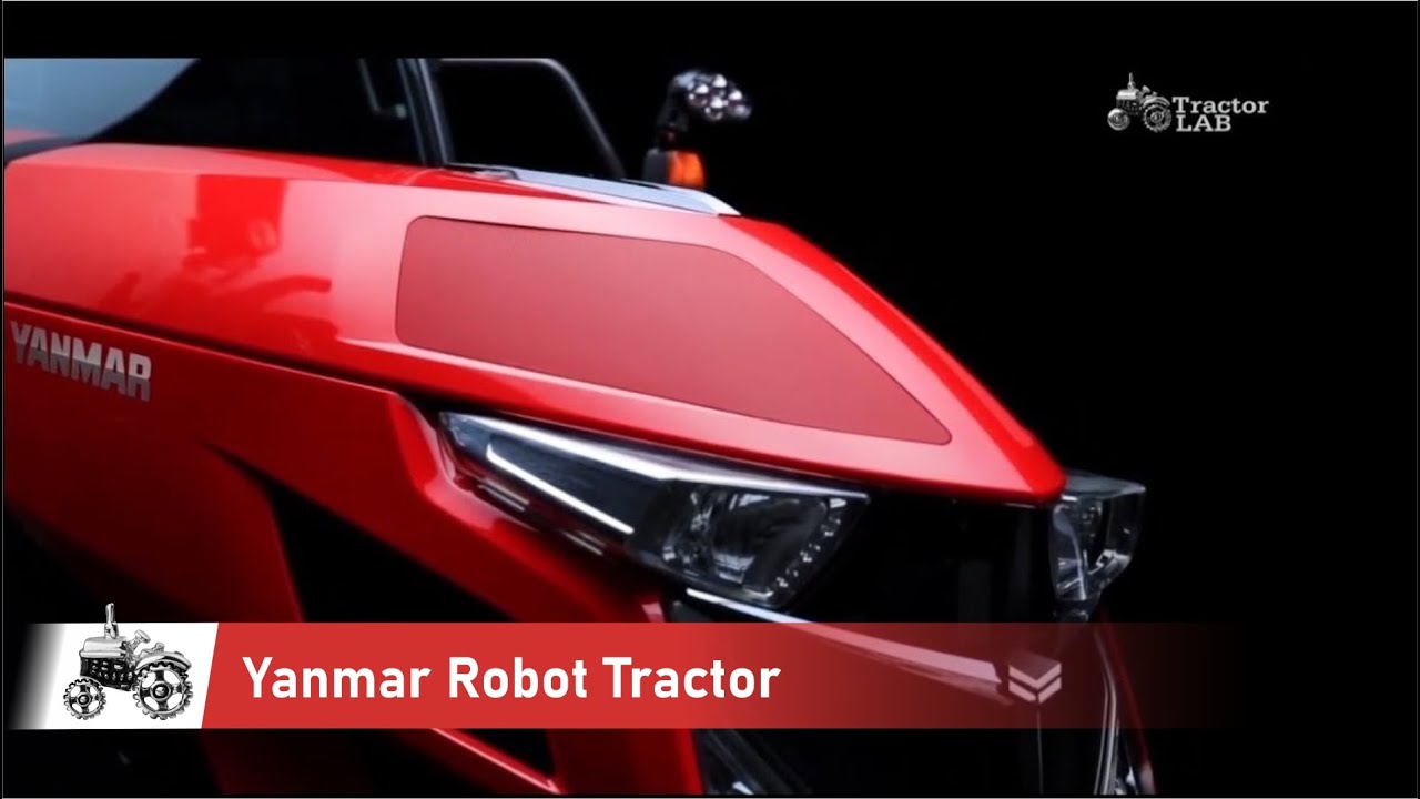 New Yanmar concept tractor design | Yanmar robot tractor
