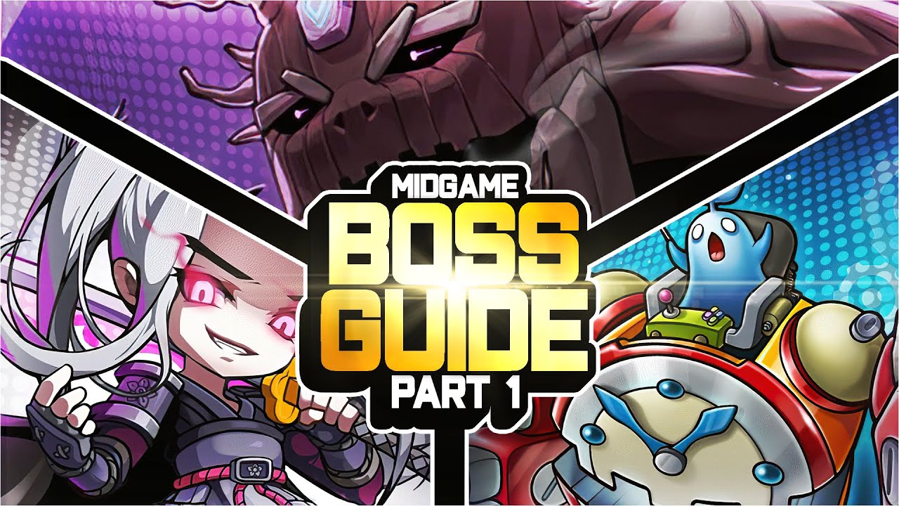 MapleStory MIDGAME Game Boss Guide PART 1 (Chaos Papulatus, Hellux and Akechi)