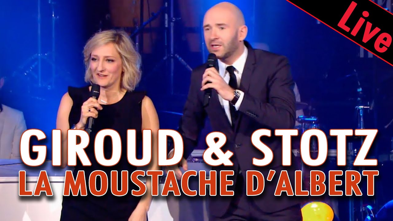 CECILE GIROUD & YANN STOTZ - La Moustache d'Albert / Live dans les Années Bonheur