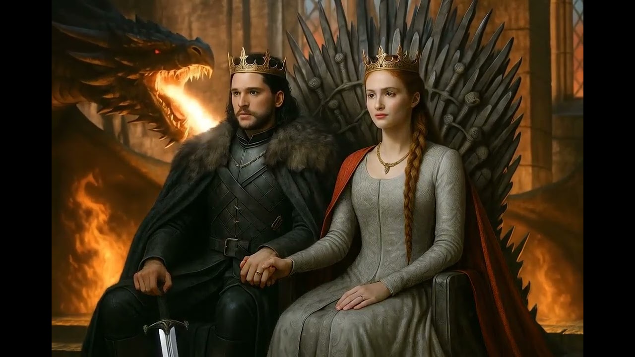 What If Jon Snow MARRIED Sansa, Forging a Stark Dynasty and Seizing the IRON THRONE With DRAGONS