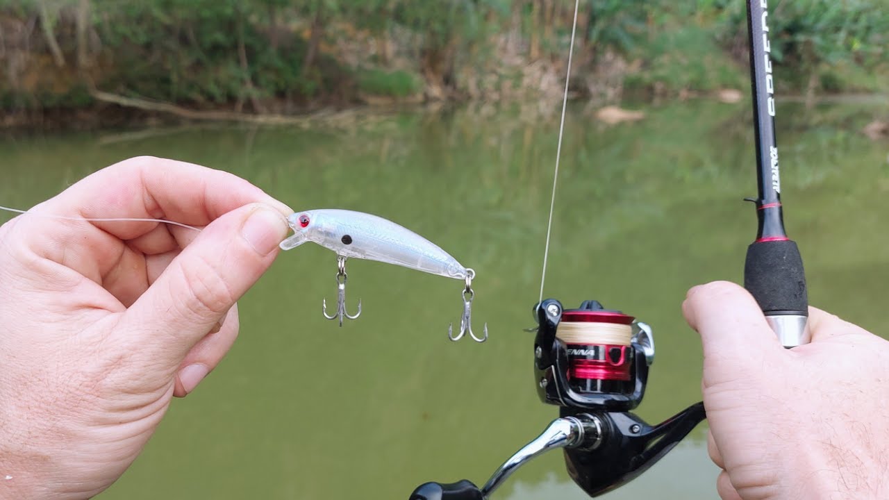 🤔 SERÁ que as iscas LAMAZON são boas? Pescaria ULTRALIGHT de Tucunaré em lagoa.
