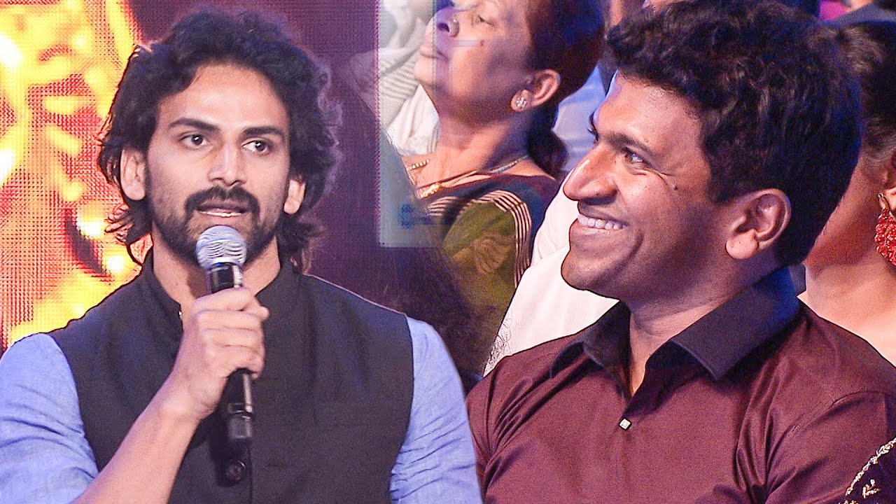 Puneeth Rajkumar Adoring Dhananjay’s Heartfelt Speech After Winning His First Award