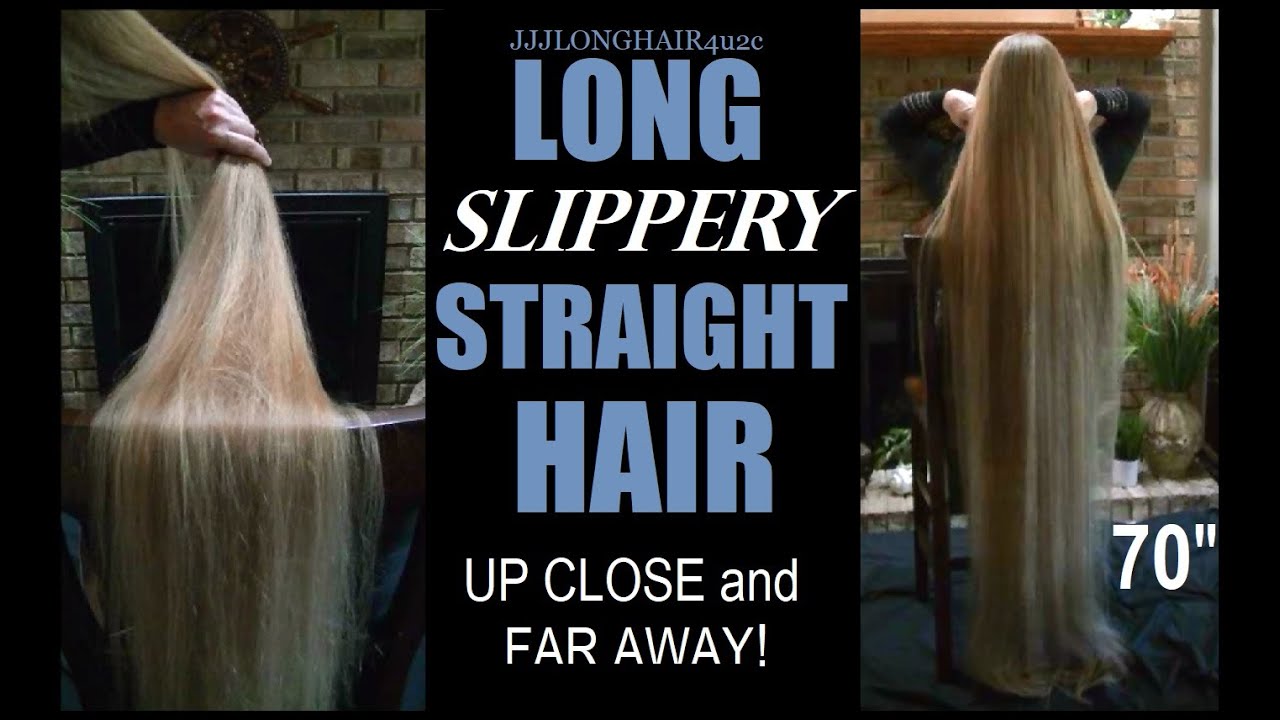Long Slippery Straight Hair 🔷70 inches🔷Floor Length Hair