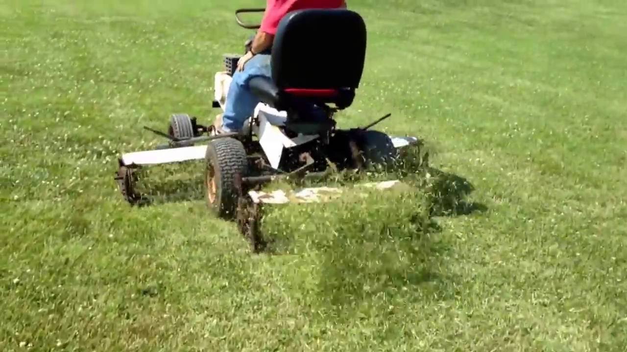National Mower Co. model 49-68 Triple Mower up for auction June 29, 2016 at auction62.com