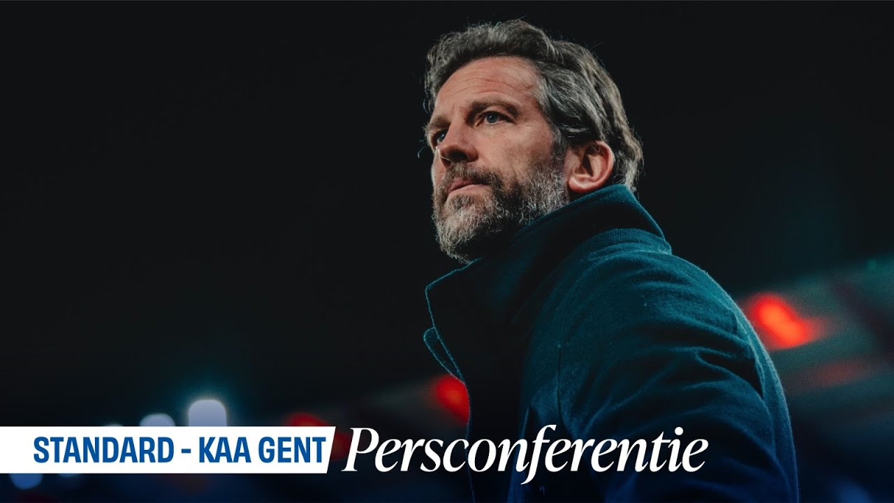 🎙️ Persconferentie na Standard - KAA Gent
