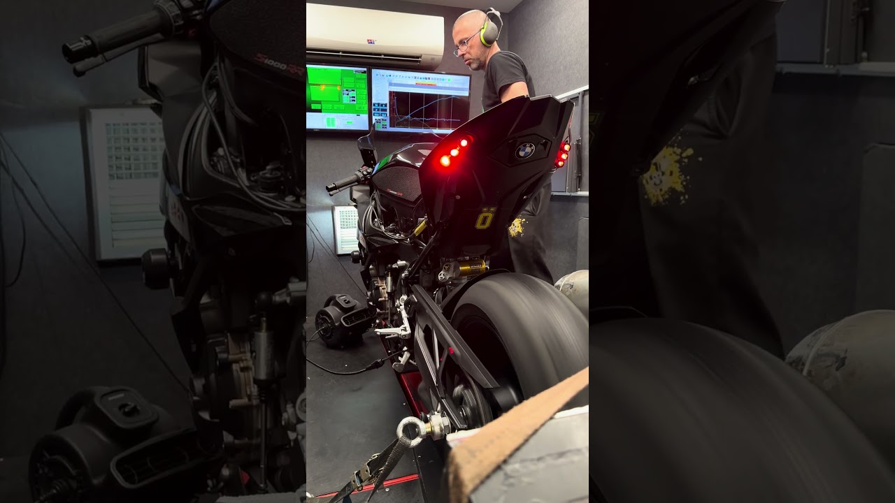 BMW s1000rr Dyno #bmwmotorrad #s1000rr #dyno