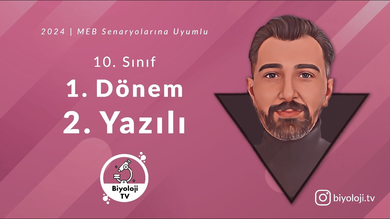 10.Sınıf Biyoloji 1.Dönem 2.Yazılı +PDF