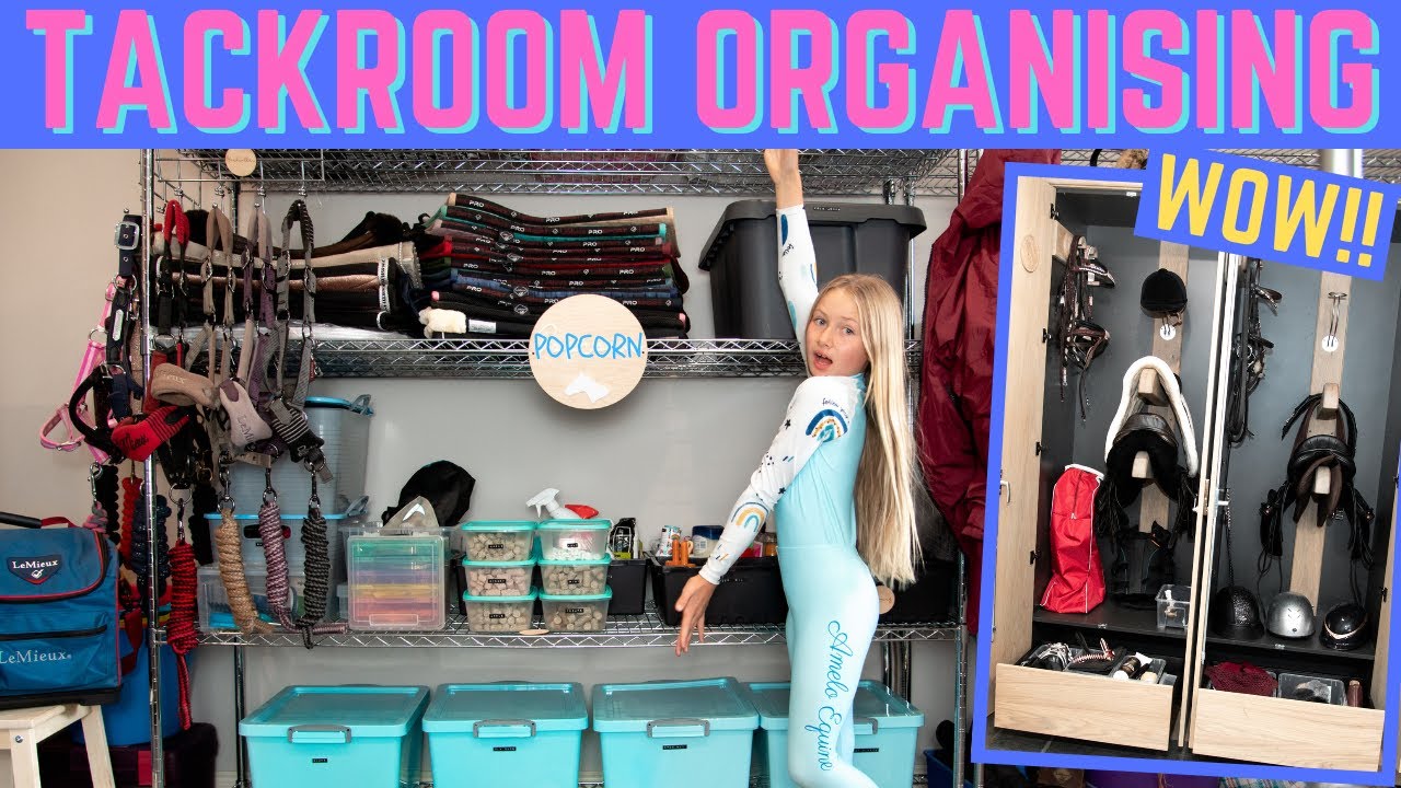ULTIMATE TACK ROOM ORGANISING TRANSFORMATION!