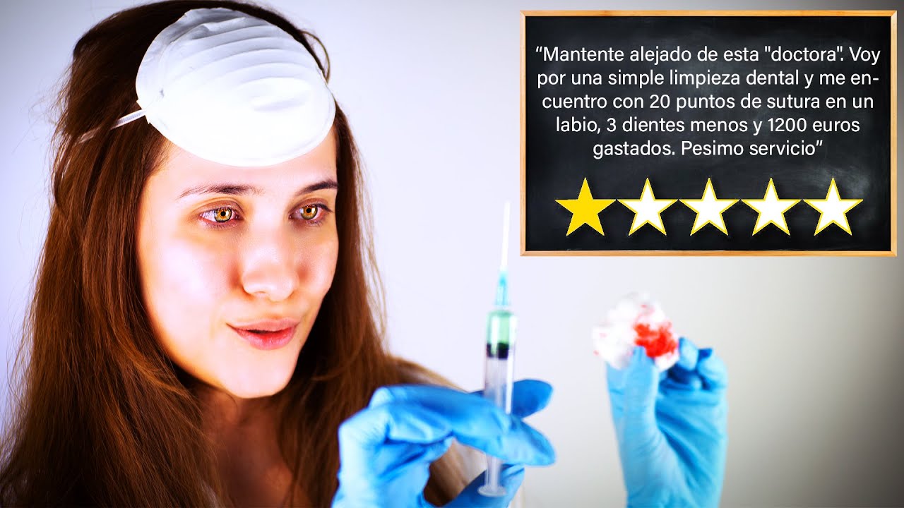El peor dentista de la ciudad | Worst reviewed roleplay | ASMR Español | Asmr with Sasha
