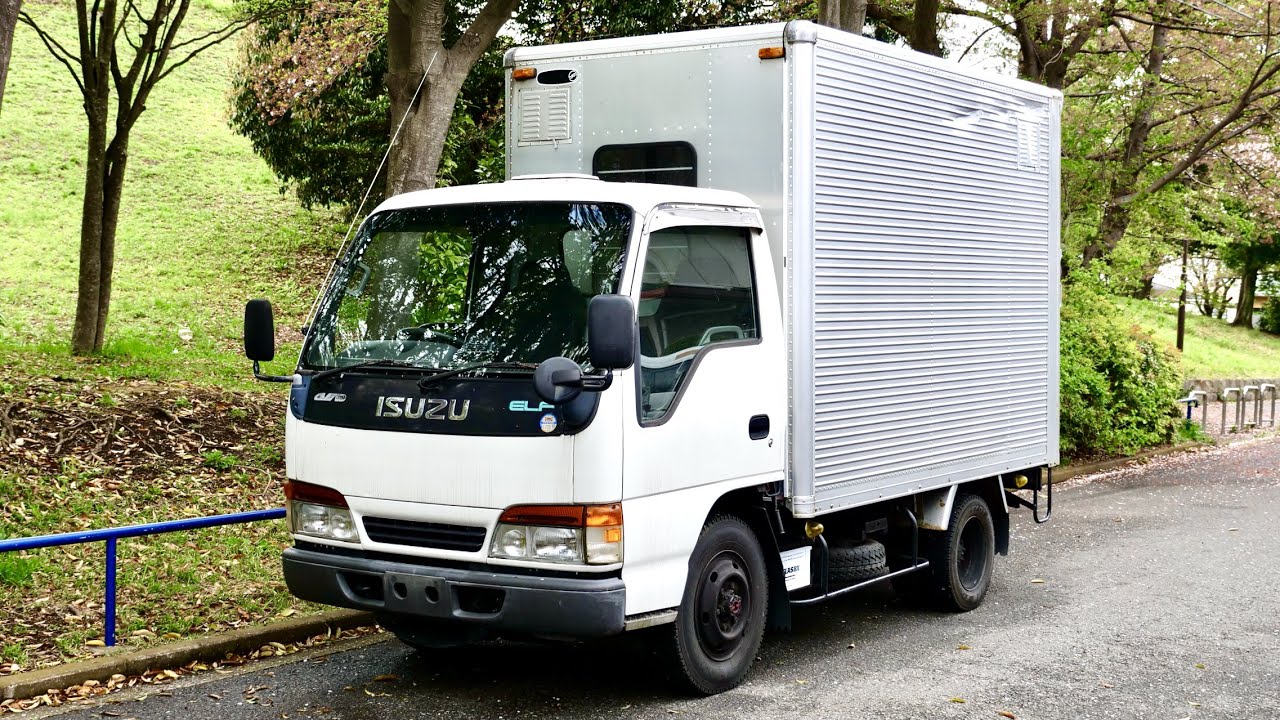 1999 Isuzu Elf 4WD Aluminum Box Truck (Canada Import) Japan Auction Purchase Review
