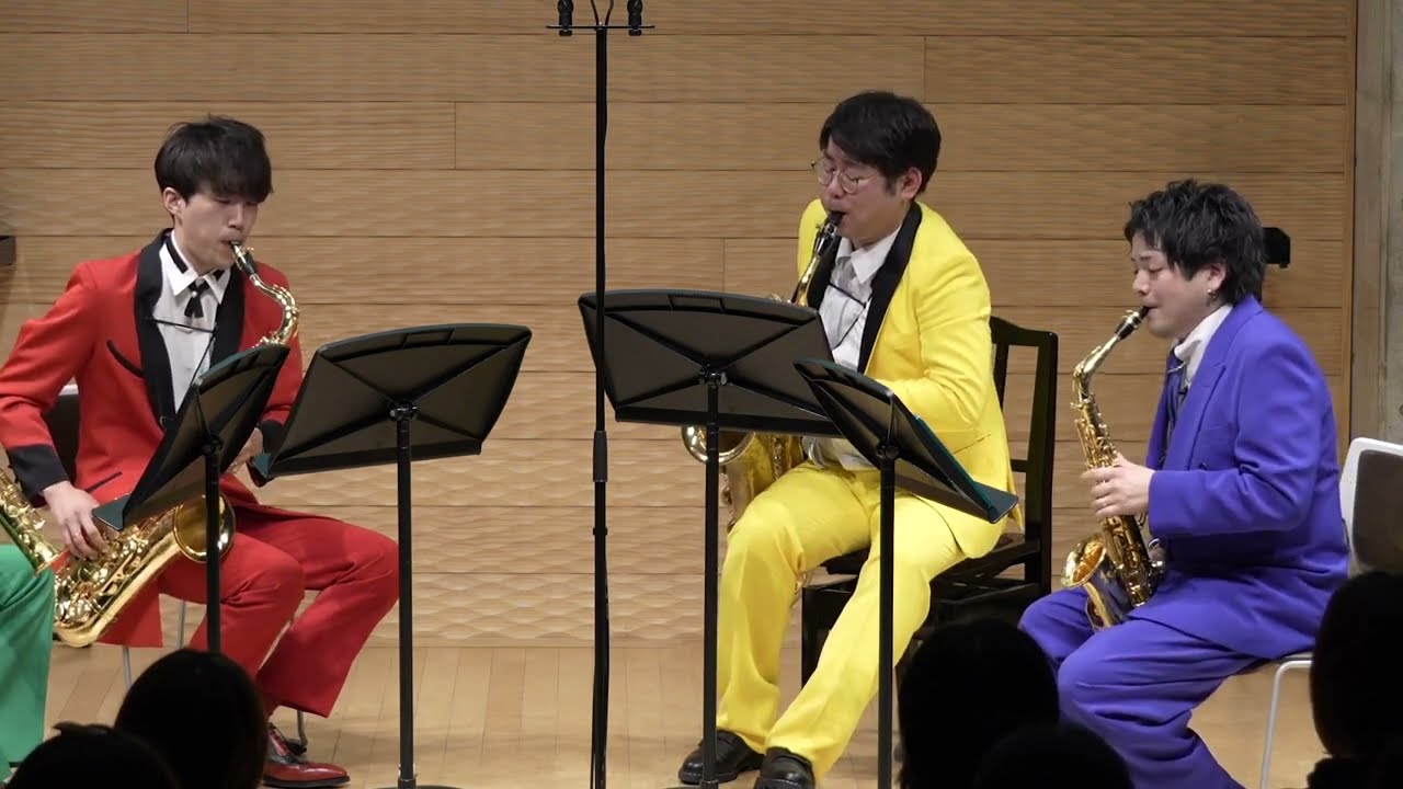 千と千尋の神隠しメドレー[サクソフォーン4重奏](久石譲/山田悠人)/Spirited Away Medley[Saxophone Quartet](Joe Hisaishi/Yuto Yamada)