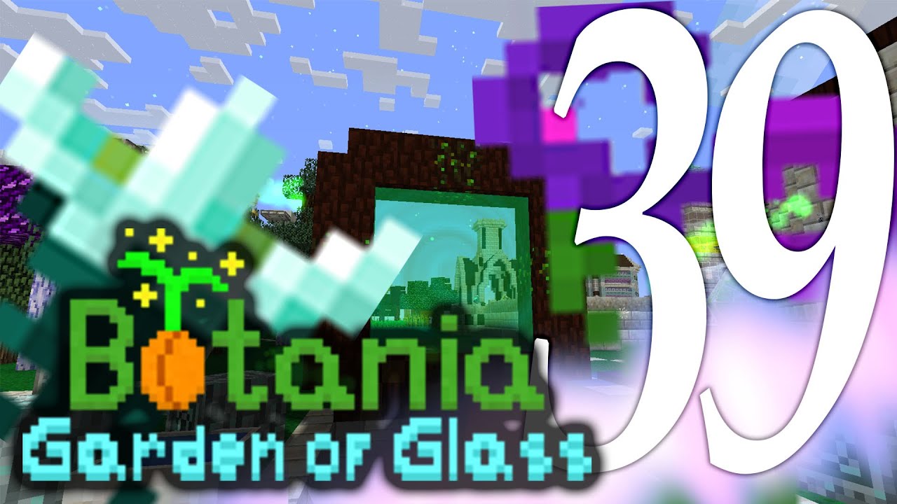 Botania Garden of Glass EP39 | Apothecary automation & Endermen | Red string
