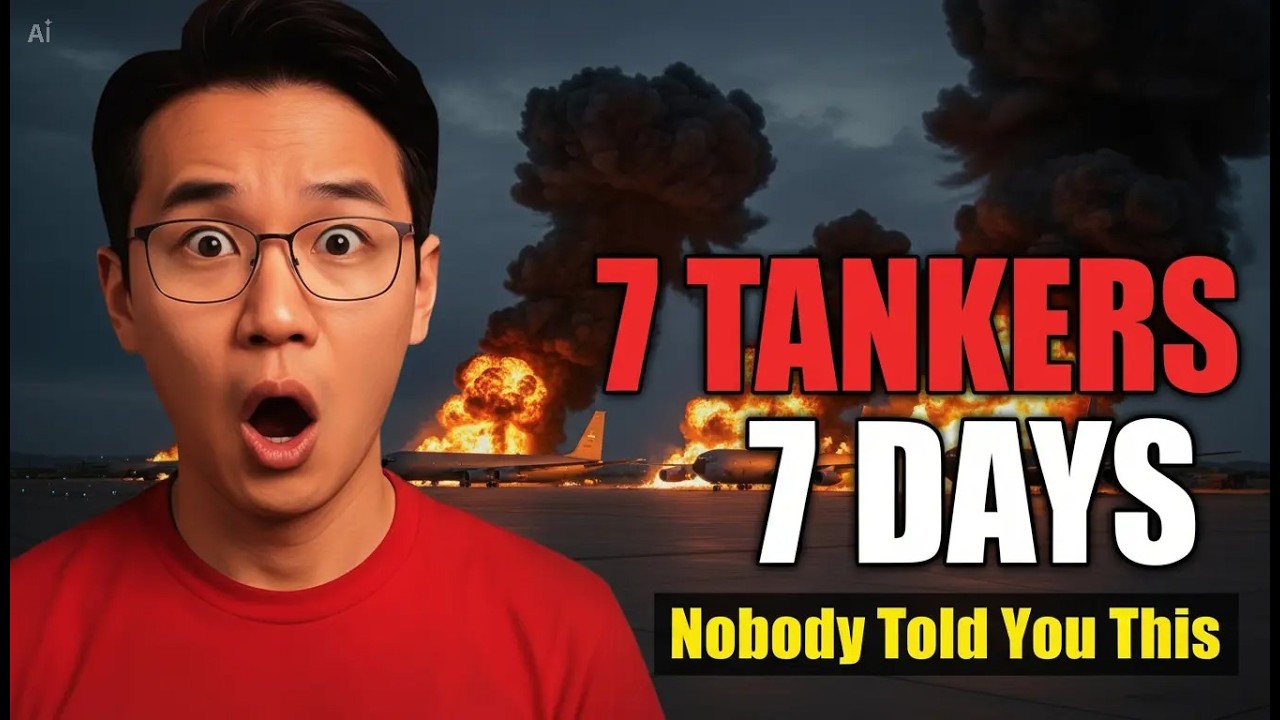 Iran Just Destroyed 7 American Tankers in 7 Days — And Nobody Is Telling You Why