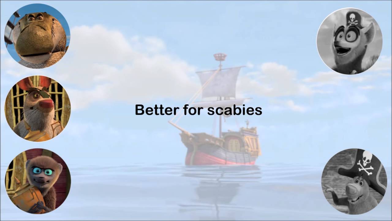 All Hail King Julien - What A Pirate Would Do - Lyrics