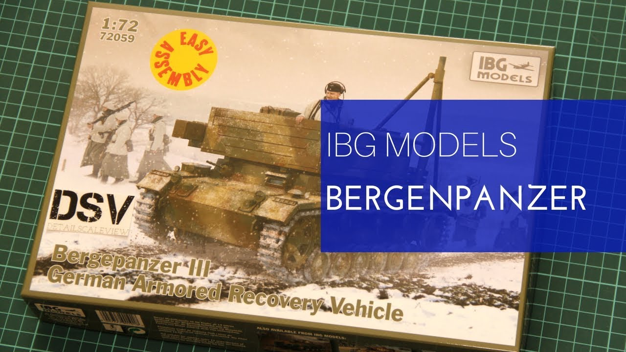 IBG Models 1/72 Bergenpanzer III (72059) Review