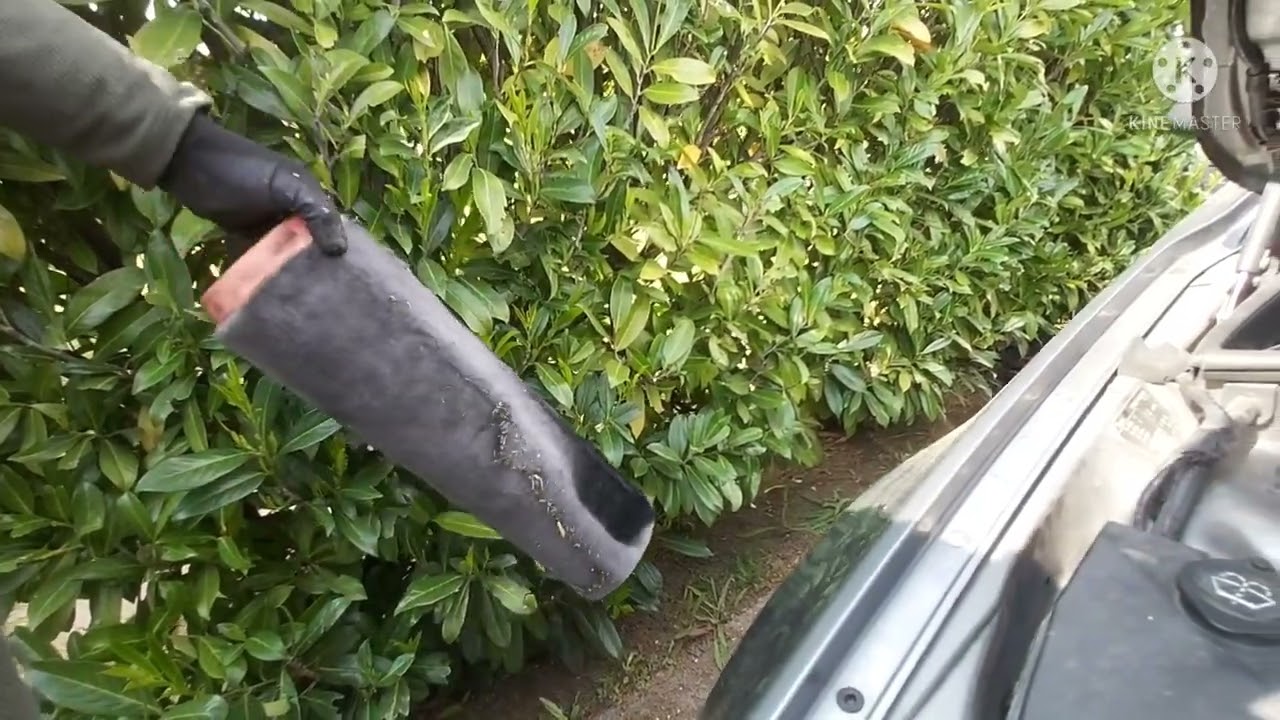 changement filtre à aire pour BMW X3 e83 année 2004 .