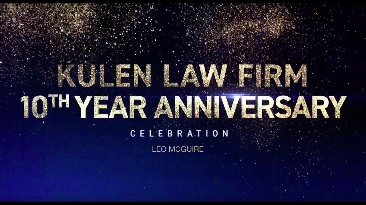 Kulen Law Firm 10th Anniversary - Leo McGuire