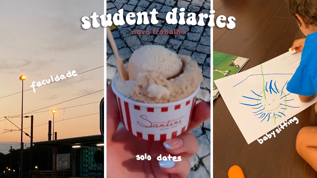 BABYSITTING, FACULDADE E SOLO DATES | student diaries ep.7 | Beatriz Martinez