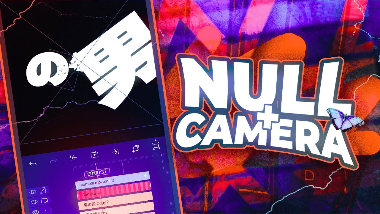 Null and Camera Movement Tutorial 🐢 - Alight Motion 4.0.2