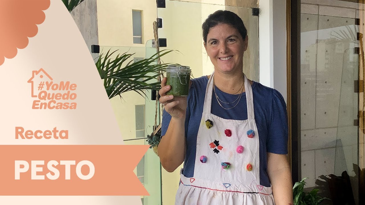 Ximena Llosa nos enseña a preparar salsa Pesto |#QuédateEnCasa