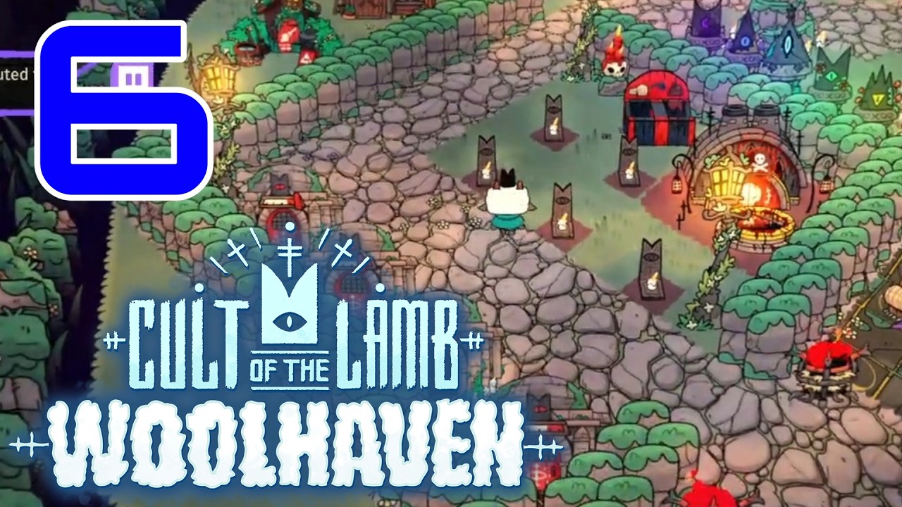 [UK] The great redecoration! - Cult of the Lamb Woolhaven Part 6
