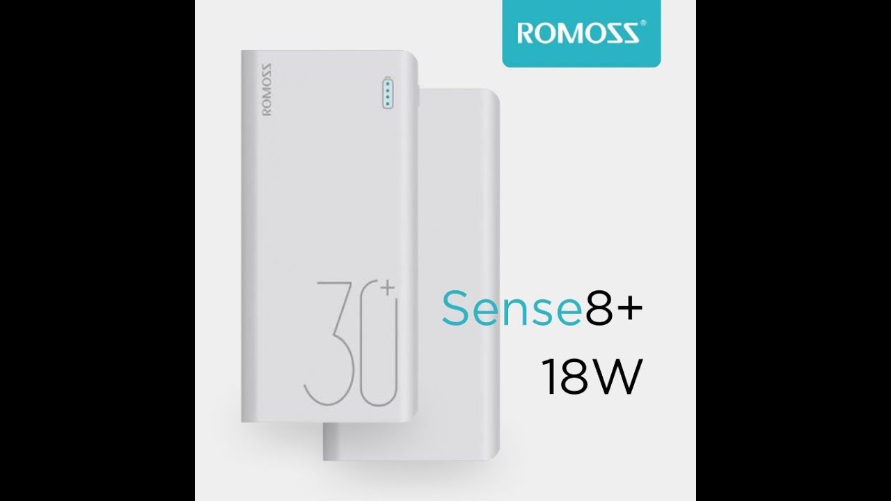 Powerbank Romoss Sense 8+  30000mah