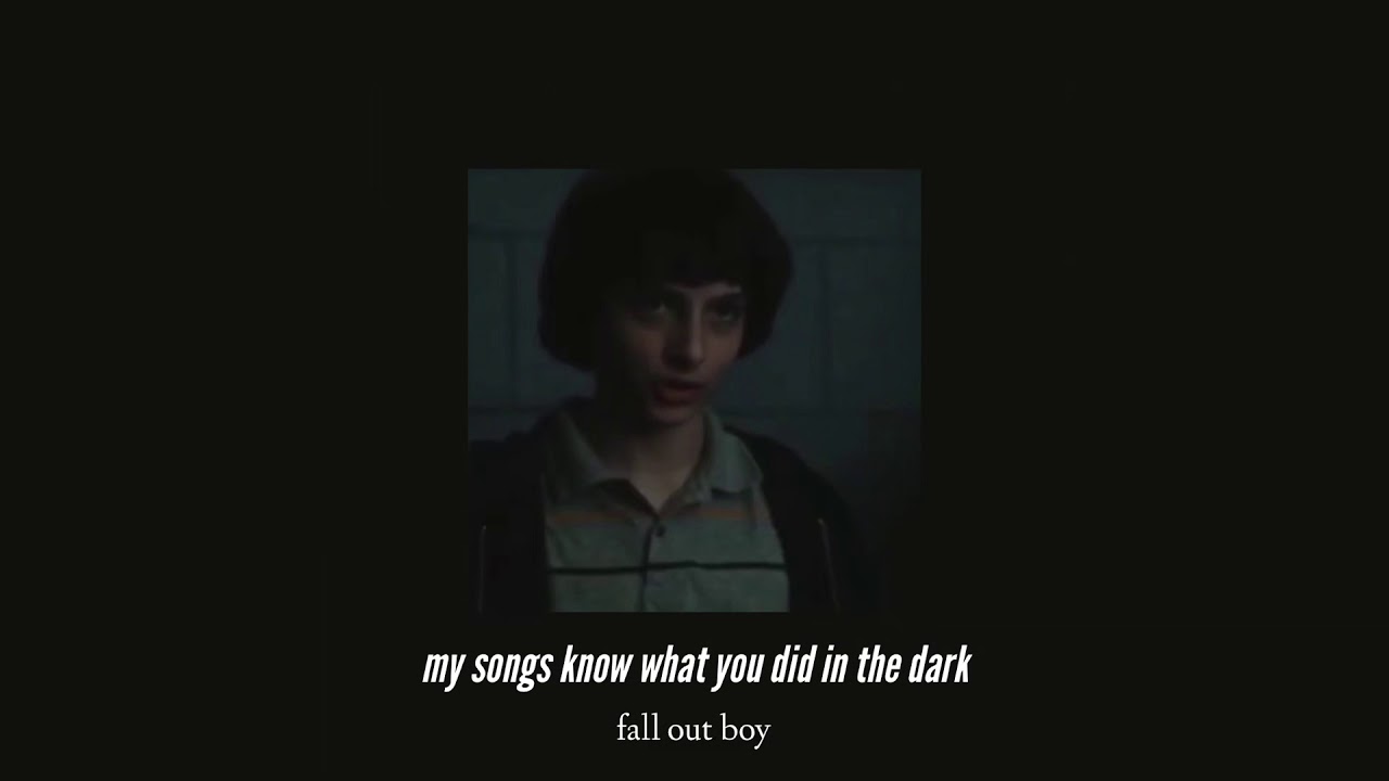 ( slowed down ) my songs know what you did in the dark