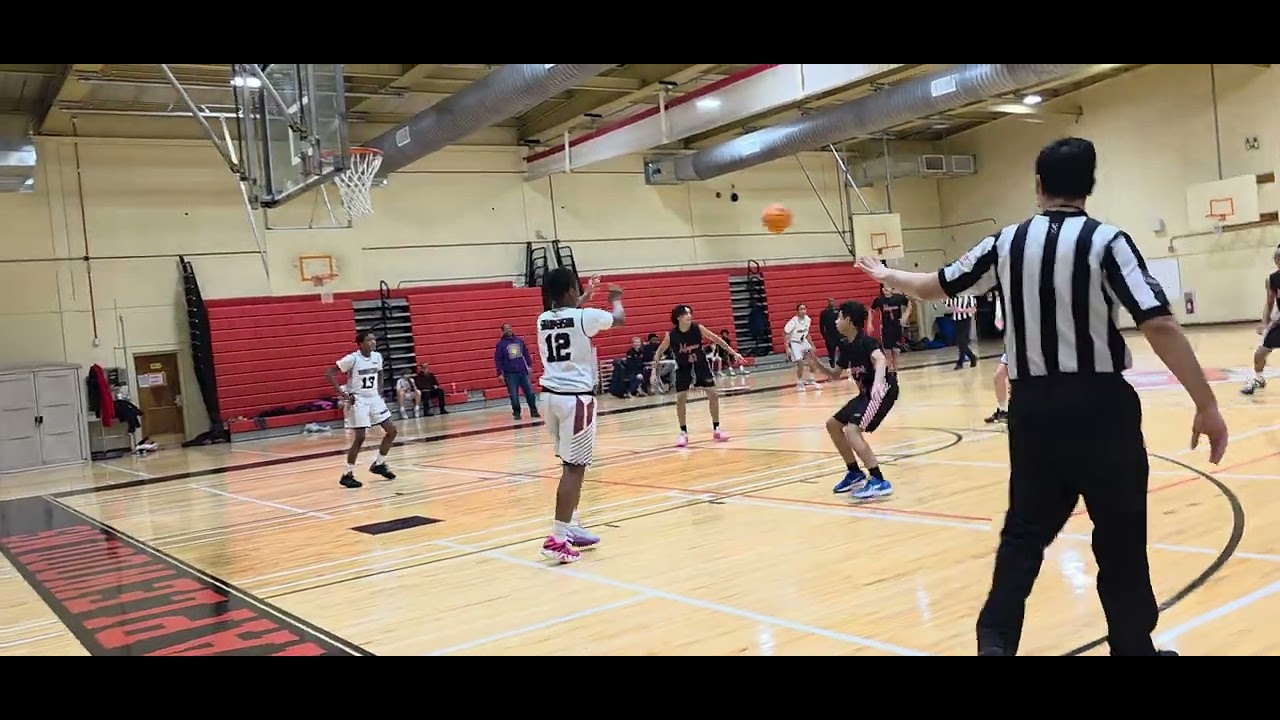 Maplewood  verse  Morristown 8th grade  Nate Livesay  number 41. Class of 2031